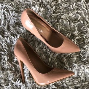 Tan Pointed Heels